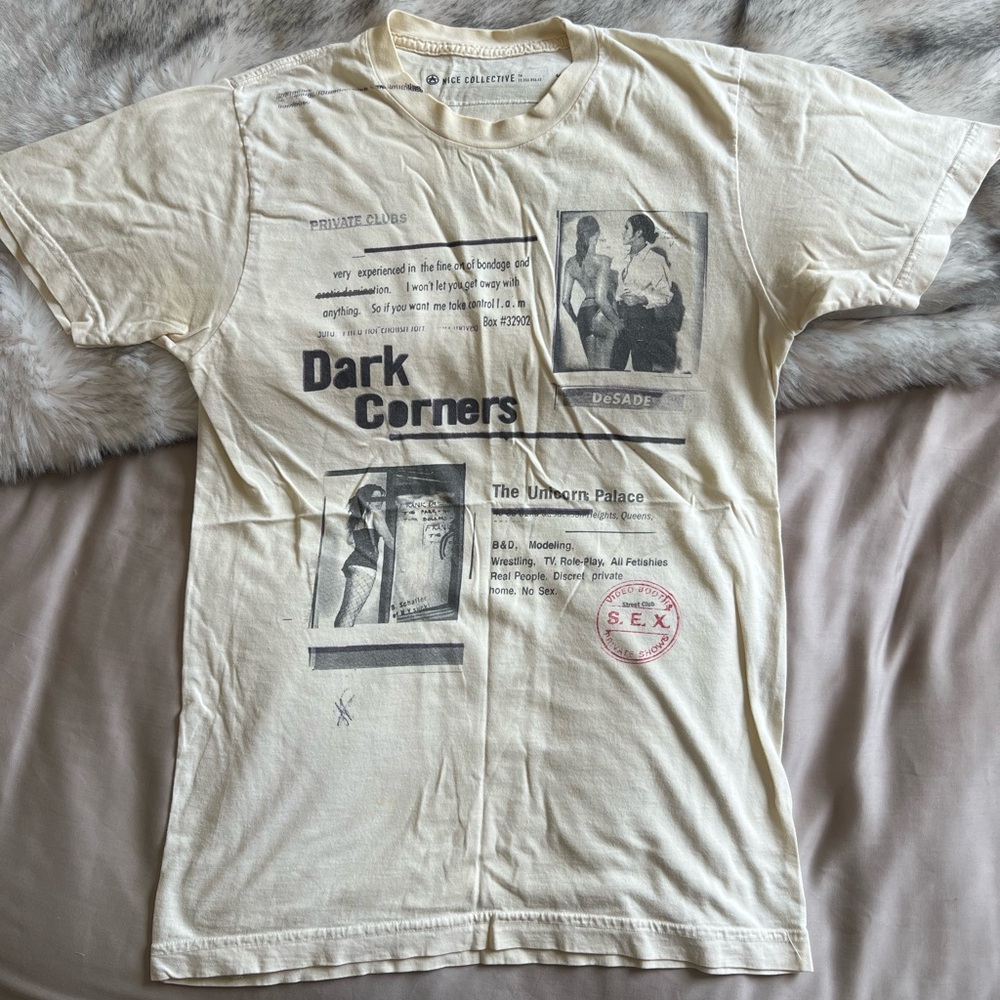 Nice Collective Graphic T-shirt - Size Small